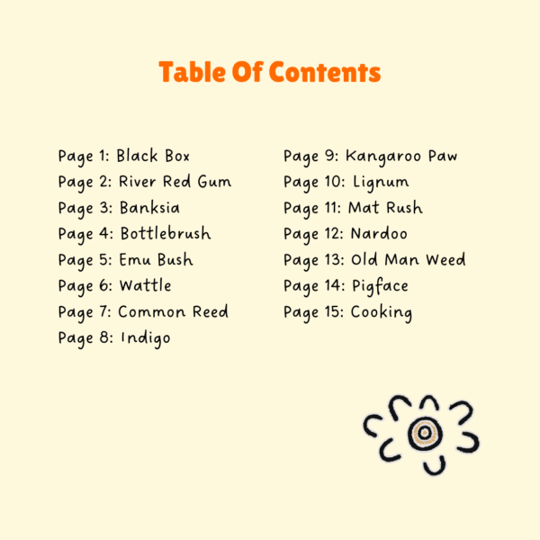 Cultural Knowledge of Australia Flora Booklet - Image 2